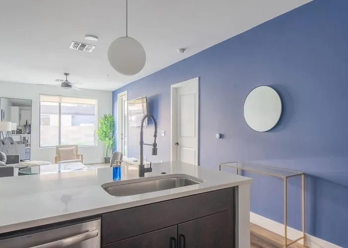 Modern 1bd - Pool, Gym, Parking, W-d - Sleeps 4 Tempe